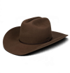 Stetson - Western Hat Cattleman Woolfelt / Cashmere - Brown