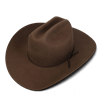 Stetson - Western Hat Cattleman Woolfelt / Cashmere - Brown