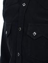 Stevenson Overall Co. - Cassidy Moleskin Shirt - Black