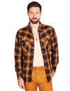 Stevenson-Overall-Co.---CD3-Cody-Western-Twill-Shirt---Camel-x-Black--1