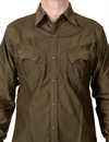 Stevenson-Overall-Co.---Cody-Shirt-Light-Moleskin---Olive-Brown-12334567