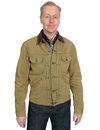Stevenson Overall Co. - SM1 Stockman Flannel Lined Cowboy Jacket - Beige