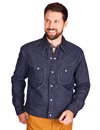 Stevenson Overall Co. - Smoker Western Denim Jacket - Indigo