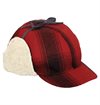 Stormy Kromer - Snowdrift Cap - Red / Black Plaid