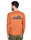 TOPO Designs - Rugged Peaks Long Sleeve T-Shirt - Clay