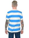 TSPTR - Border Stripe Tee - Antique White/Royal