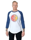 TSPTR - Deadpeace 3/4 Baseball Tee - White/Navy