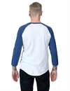 TSPTR - Deadpeace 3/4 Baseball Tee - White/Navy