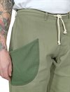 TSPTR - Zuma Pants Contrast Herringbone Twill - Olive/Sage HBT