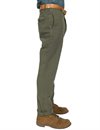 Tellason - Army Chino Cotton Linen Slub - Moss