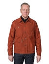 Tellason - Coverall Jacket Garment Dyed - International Orange 13oz