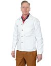 Tellason - Coverall Jacket Undyed Dyed - White 13oz