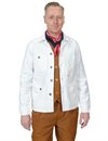 Tellason - Coverall Jacket Undyed Dyed - White 13oz