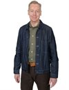 Tellason - Cruise Jacket Slimy Washed Denim - Ocean Dark