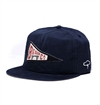 The Ampal Creative - Big Sur Pennant Strapback - Navy