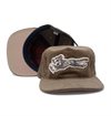 The Ampal Creative - Cheetah Cord Strapback Cap - Tan