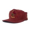 The Ampal Creative - Scorpio Cord Strapback Cap - Rust