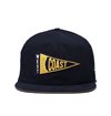 The Ampal Creative - West Coast Pennant Strapback Cap - Navy