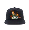  The Ampal Creative - Wildflowers Strapback Cap - Black