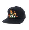  The Ampal Creative - Wildflowers Strapback Cap - Black