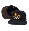  The Ampal Creative - Wildflowers Strapback Cap - Black