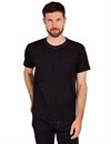 The Flat Head - 3 Needles One Off T-shirt - Black