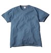 The Flat Head - 3 Needles One Off T-shirt - Blue