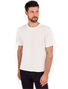 The Flat Head - 3 Needles One Off T-shirt - White