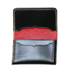 The Flat Head - Cordovan Card Case - Black