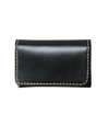 The Flat Head - Cordovan Card Case - Black