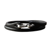The-Flat-Head---Double-Wrap-Leather-Bracelet---Black
