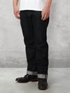 The Flat Head - FN-8004 Wide Tapered Jeans - 18 oz
