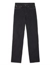 The Flat Head - FN-D111 Wide Straight Rinsed Jeans LT Zimbabwe Cotton - 14,5oz