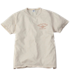 The Flat Head - Flying Wheel T-Shirt - Natural