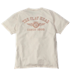 The Flat Head - Flying Wheel T-Shirt - Natural