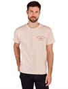 The Flat Head - Flying Wheel T-Shirt - Natural