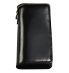 The Flat Head - Heritage Harness Leather Long Wallet - Black