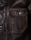 The Flat Head - Horsehide 50s Leather Jacket
