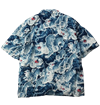 The Flat Head - Hyaku Tora Linen Shirt - Blue