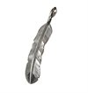 The-Flat-Head---Silver-Pendant-Top-Rough-Feather---Large222