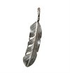The-Flat-Head---Silver-Pendant-Top-Rough-Feather---Medium211