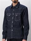 The Flat Head - Western Wabash Shirt - Blue
