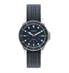Timex - Navi Depth 38mm Fabric Strap Watch - Steel/Blue