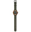 Timex - Navi Land 38mm Fabric Strap Watch - Green/Orange
