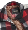 Triumph Motorcycles - Avenham Quilted Checked Wool Jacket - Red