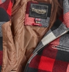 Triumph Motorcycles - Avenham Quilted Checked Wool Jacket - Red