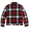 Triumph Motorcycles - Avenham Quilted Checked Wool Jacket - Red