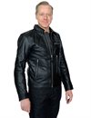 Triumph Motorcycles - Deacon Classic D Pocket Leather Jacket - Black