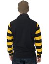 Triumph Motorcycles - Highly Double Pique Half Zip Sweatshirt - Black/Gold