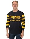 Triumph Motorcycles - Ignition Coil Stripe Long Sleeve Tee - Gold